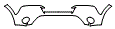 Lower Bumper Kit pattern for the 2010 Saturn VUE