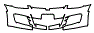 Bumper Kit pattern for the 2010 Saturn Sky