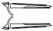 Rocker Panel Kit pattern for the 2023 Acura NSX