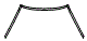 Roof and A-Pillar Kit pattern for the 1991 Acura NSX
