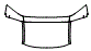 Roof Kit pattern for the 1991 Acura NSX