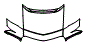 Trunk Lid Kit pattern for the 2023 Acura NSX