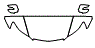 Hood, Fender and Mirror Kit pattern for the 2005 Acura 3.5RL