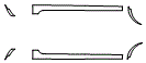 Rocker Panel Kit pattern for the 2005 Acura 3.5RL