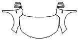Full Hood, Fender and Mirror Kit pattern for the 2017 Acura MDX