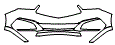 Bumper Kit pattern for the 2020 Acura MDX