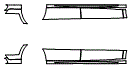Rocker Panel Kit pattern for the 2020 Acura MDX