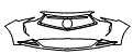 Bumper Kit pattern for the 2022 Acura MDX