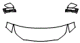 Hood, Fender and Mirror Kit pattern for the 2026 Acura MDX