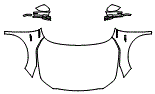 Full Hood, Fender and Mirror Kit pattern for the 2026 Acura MDX