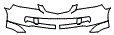 Bumper Kit pattern for the 2004 Acura MDX