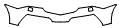 Bumper Kit pattern for the 2011 Acura MDX