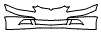 Bumper Kit pattern for the 2006 Acura RSX