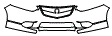 Grille and Bumper Kit pattern for the 2014 Acura TSX
