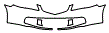 Bumper Kit pattern for the 2005 Acura TSX