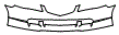 Bumper Kit pattern for the 2005 Acura TSX