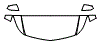 Hood, Fender and Mirror Kit pattern for the 2009 Acura TSX