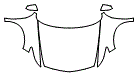 Full Hood, Fender and Mirror Kit pattern for the 2009 Acura TSX