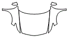 Full Hood, Fender and Mirror Kit pattern for the 2014 Acura TSX