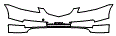 Bumper Kit pattern for the 2005 Acura 3.2TL