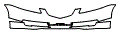 Bumper Kit pattern for the 2007 Acura TL