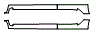 Rocker Panel Kit pattern for the 2005 Acura 3.2TL