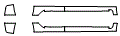 Rocker Panel Kit pattern for the 2005 Acura 3.2TL