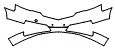 Bumper Kit pattern for the 2011 Acura TL