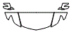 Hood, Fender and Mirror Kit pattern for the 2013 Acura RL