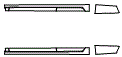 Rocker Panel Kit pattern for the 2013 Acura RL