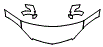Hood, Fender and Mirror Kit pattern for the 2009 Acura RDX