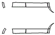 Rocker Panel Kit pattern for the 2009 Acura RDX