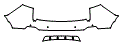 Rear Bumper Kit pattern for the 2026 Acura RDX
