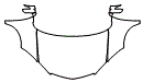 Hood, Fender and Mirror Kit pattern for the 2009 Acura RDX
