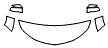 Hood, Fender and Mirror Kit pattern for the 2026 Acura RDX
