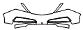 Bumper Kit pattern for the 2010 Acura ZDX
