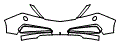 Bumper Kit pattern for the 2010 Acura ZDX