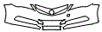 Bumper pattern for the 2016 Acura RLX