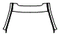 Roof and A-Pillar Kit pattern for the 2016 Acura RLX