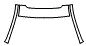 A-Pillar and Roof Kit pattern for the 2020 Acura RLX