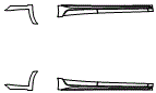 Rocker Panel Kit pattern for the 2020 Acura RLX