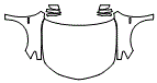 Full Hood, Fender and Mirror Kit pattern for the 2020 Acura RLX