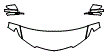 Hood, Fender and Mirror Kit pattern for the 2016 Acura TLX