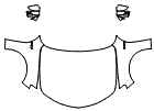 Full Hood, Fender and Mirror Kit pattern for the 2025 Acura TLX