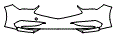 Bumper Kit pattern for the 2019 Acura TLX