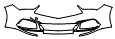 Bumper Kit pattern for the 2019 Acura TLX