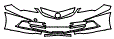 Bumper Kit pattern for the 2016 Acura TLX