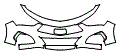 Bumper Kit pattern for the 2021 Acura TLX