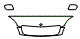 Hood, Mirror and Grille Kit pattern for the 2005 Cadillac DeVille