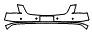 Bumper Kit pattern for the 2011 Cadillac DTS
